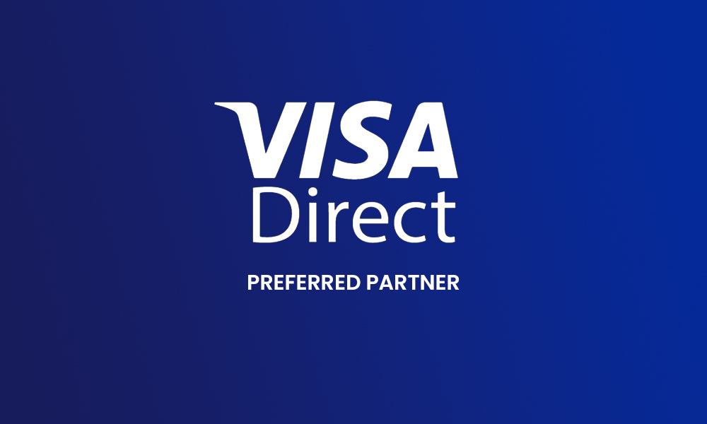 Encoded Approved as Visa Direct Preferred Partner